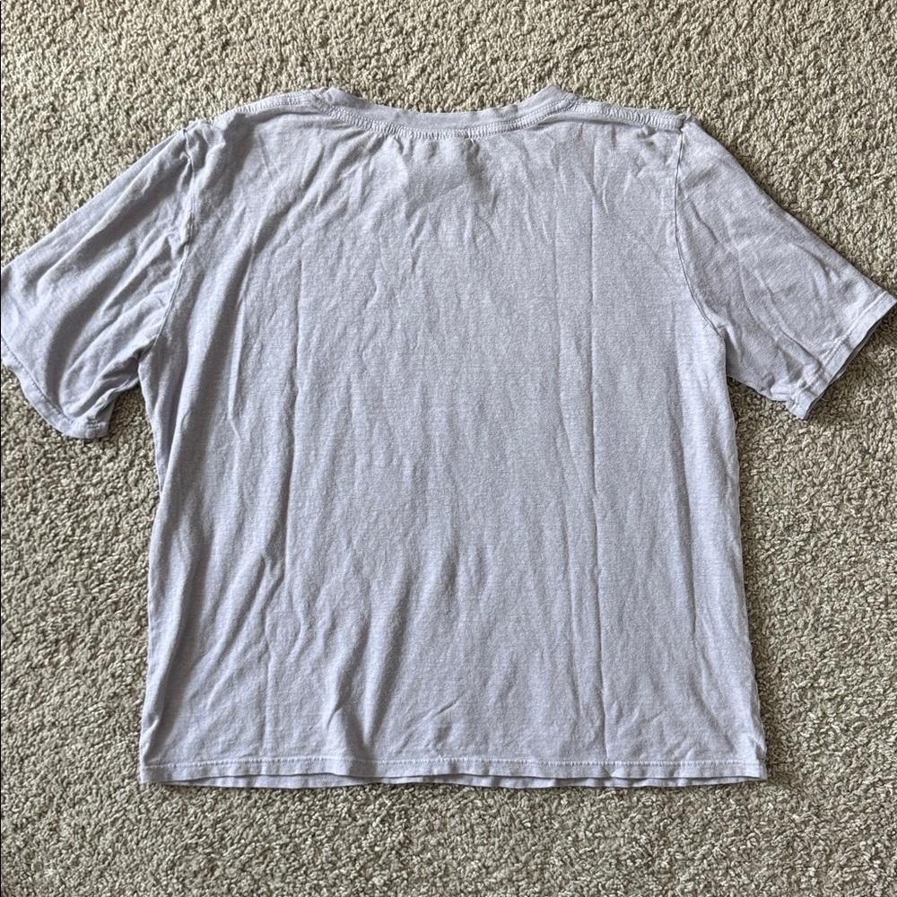 Jungmaven Boxy Tee in Light Lavender - Picture 4 of 4